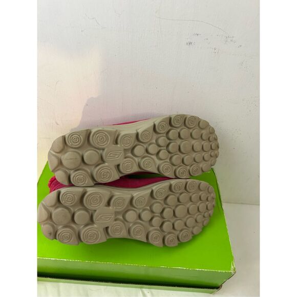 Skechers womens size 8 #13692 on the go no laces shoes red boots memory foam vst - Picture 12 of 12
